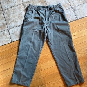 Men’s dockers pants size 38/30 color is grayish green